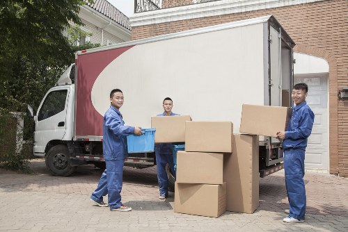 Removal team planning a house move in Woodford with local street access considerations