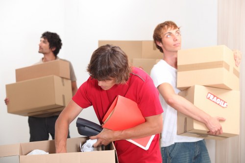Local man and van service helping with a Woodford property move