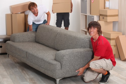 Van service for office removals near Woodford