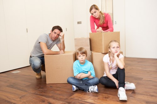 Furniture loading for a Woodford home relocation