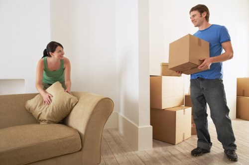 Commercial relocation support for an office move near Woodford